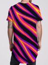 Tiger Stripes (Warm) Unisex Tall Tee Mens Tall Tee Electro Threads