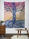 Tranquilitree Wall Tapestry Tapestry Electro Threads