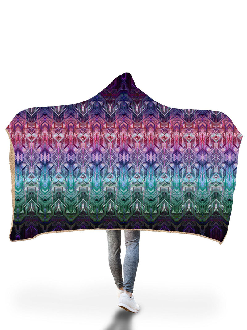 Transcendent Aura Hooded Blanket Hooded Blanket Electro Threads 