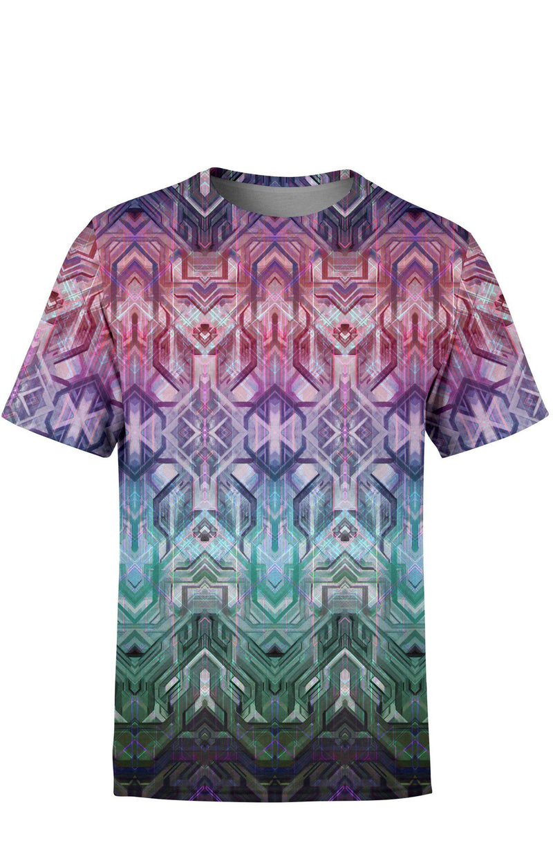 Transcendent Aura Unisex Crew T-Shirts Electro Threads 