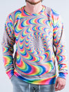Trippy Spirals Vintage Sweatshirt Sweatshirt T6