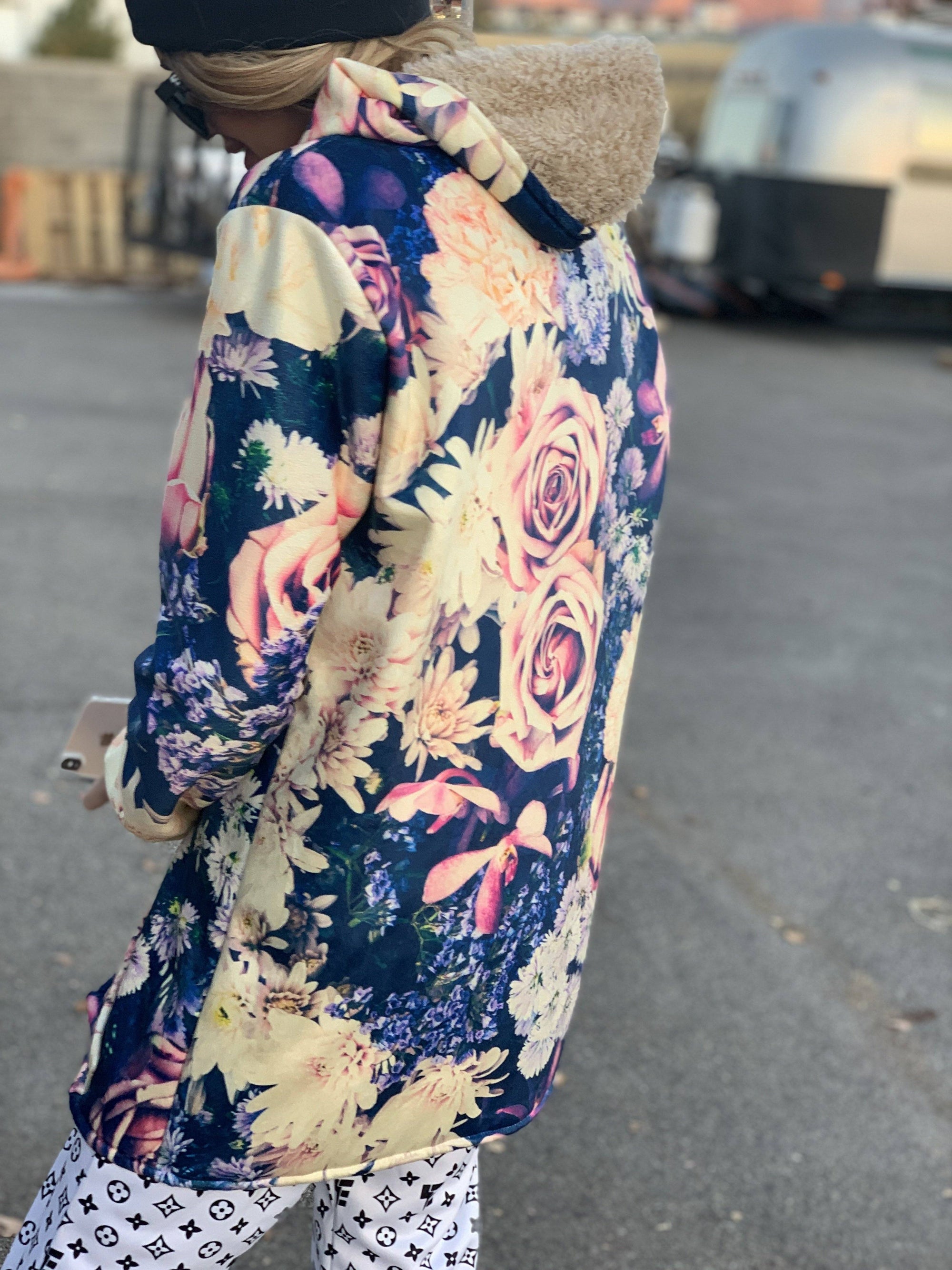 Vintage Flowers DreamCoat - Electro Threads