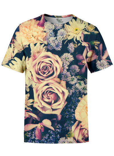 Vintage Flowers Unisex Crew T-Shirts T6