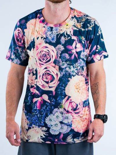 Vintage Flowers Unisex Crew T-Shirts T6